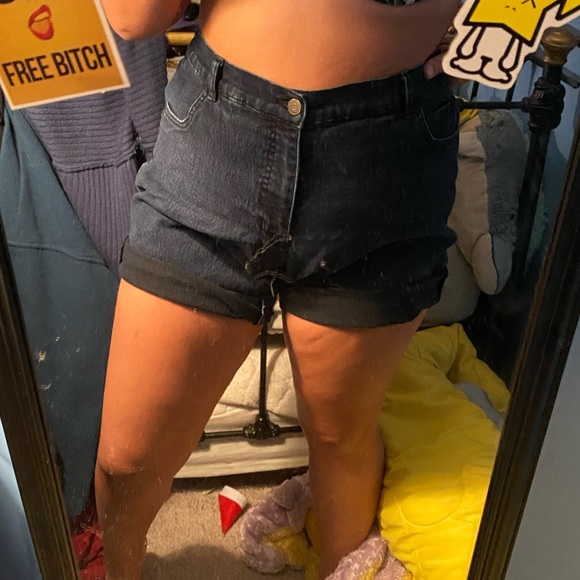 Ralph lauren jean short size 14W - Picture 1 of 5